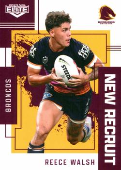 2023 NRL Traders Elite - New Recruit #NR02 Reece Walsh Front